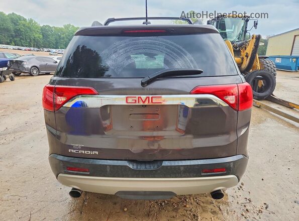 1GKKNMLS8JZ219725 2018 GMC ACADIA Black Вид ззаду