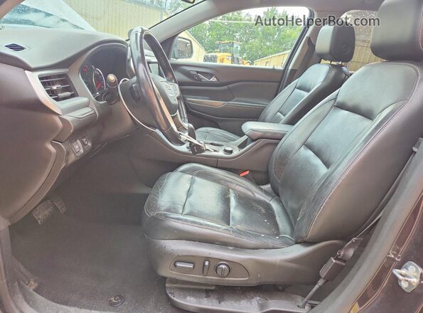 1GKKNMLS8JZ219725 2018 GMC ACADIA Black Вид салону спереду