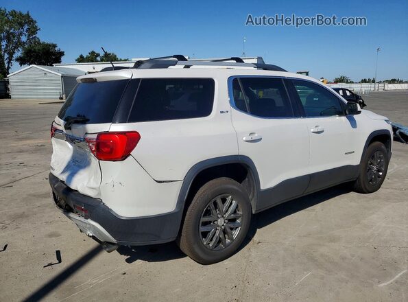 1GKKNMLS8KZ203641 2019 GMC ACADIA White Trasero derecho