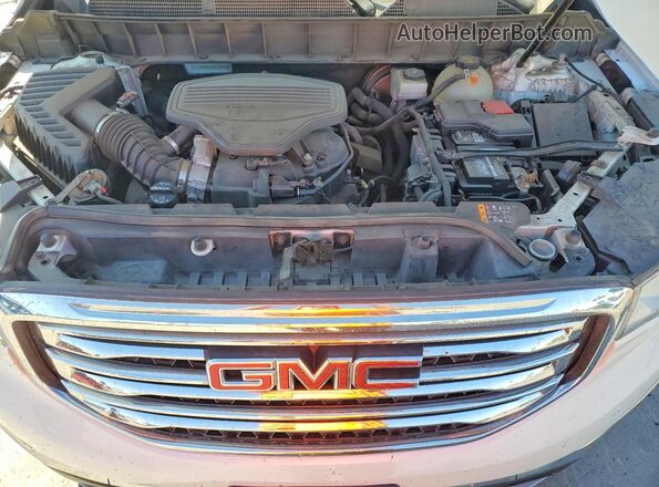 1GKKNMLS8KZ203641 2019 GMC ACADIA White Vista del compartimento del motor
