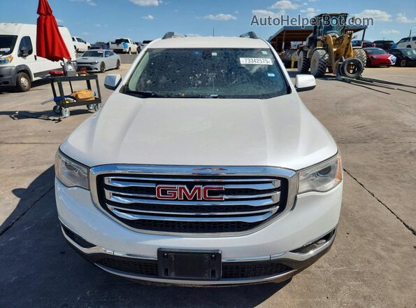 1GKKNMLS8KZ205129 2019 GMC ACADIA White Դիմացի տեսք