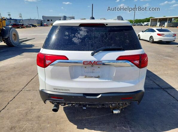 1GKKNMLS8KZ205129 2019 GMC ACADIA White Հետևի տեսք