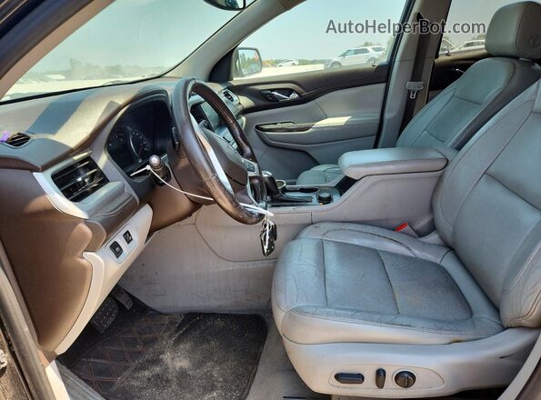 1GKKNMLS9KZ184209 2019 GMC ACADIA Black წინა სალონის ხედი
