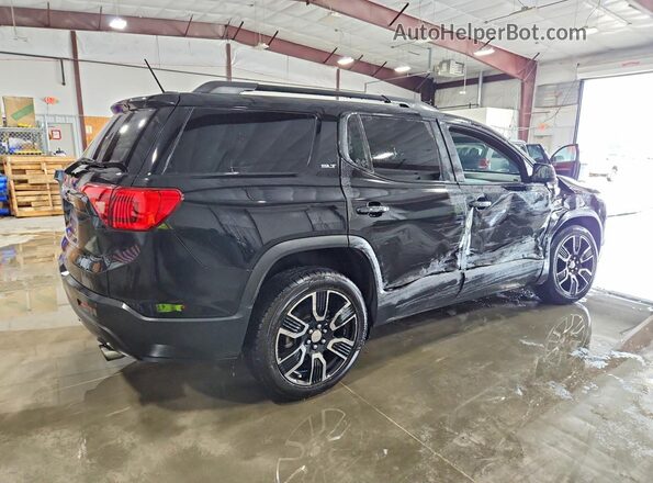 1GKKNMLS9KZ197316 2019 GMC ACADIA Черный Задняя правая четверть