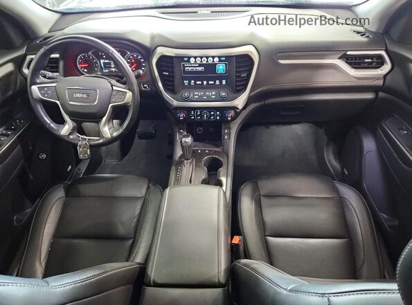 1GKKNMLS9KZ197316 2019 GMC ACADIA Черный Вид панели приборов