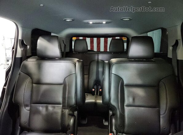 1GKKNMLS9KZ197316 2019 GMC ACADIA Черный Вид задних сидений