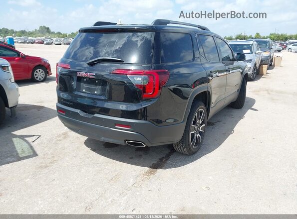 1GKKNMLS9MZ200508 2021 GMC ACADIA Черный Задняя правая четверть