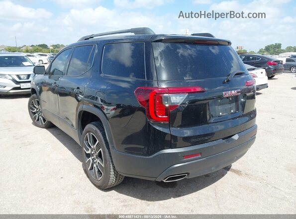 1GKKNMLS9MZ200508 2021 GMC ACADIA Черный Задняя левая четверть