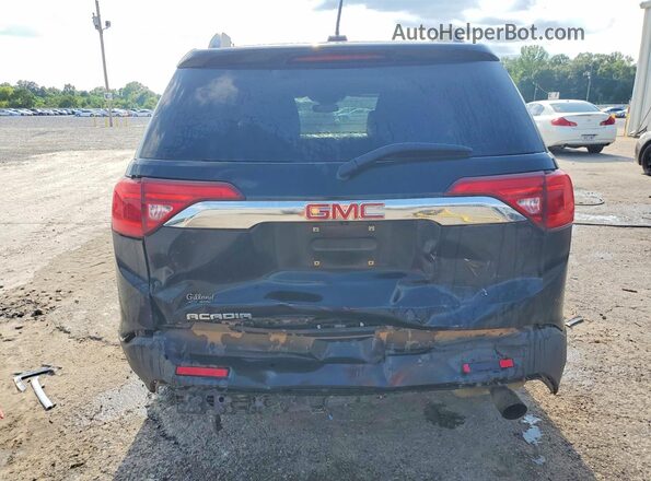 1GKKNMLSXKZ245552 2019 GMC ACADIA Черный Вид сзади