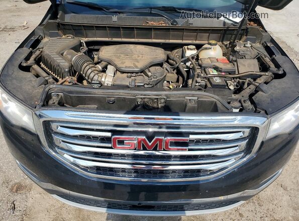 1GKKNMLSXKZ245552 2019 GMC ACADIA Черный Вид подкапотного пространства