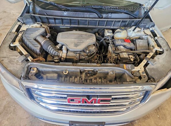 1GKKNNLS3HZ178985 2017 GMC ACADIA Silver Widok komory silnika