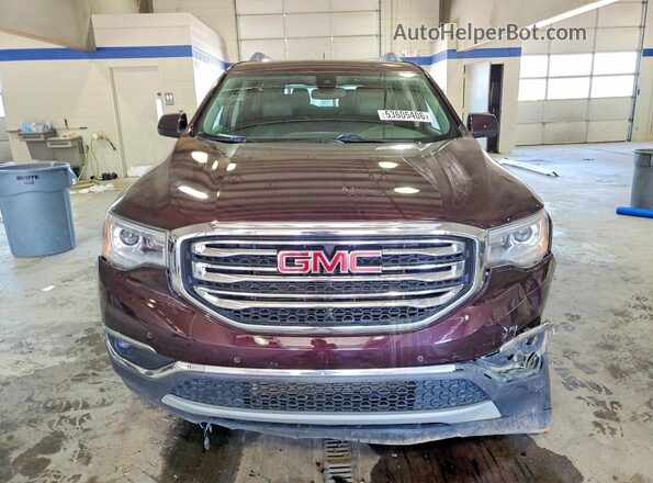 1GKKNNLS4JZ140428 2018 GMC ACADIA Бордовый Вид спереди