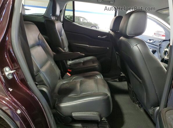 1GKKNNLS4JZ140428 2018 GMC ACADIA Бордовый Вид задней части салона