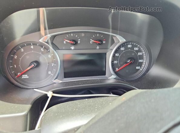 1GKKNNLS5KZ160530 2019 GMC ACADIA Gray Widok zestawu wskaźników