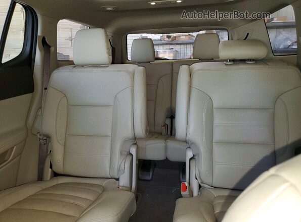 1GKKNPLS0KZ297855 2019 GMC ACADIA Red Widok tylnych siedzeń