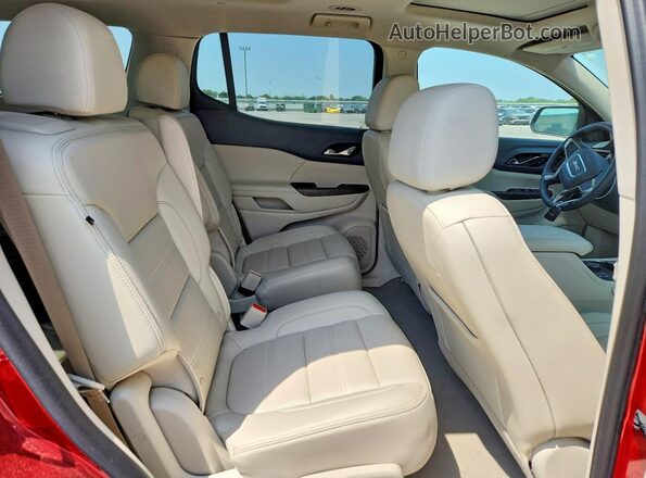 1GKKNPLS0PZ125834 2023 GMC ACADIA Red Vista interior trasera