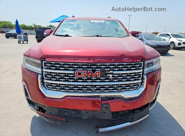 1GKKNPLS0PZ125834 2023 GMC ACADIA Red Vista frontal