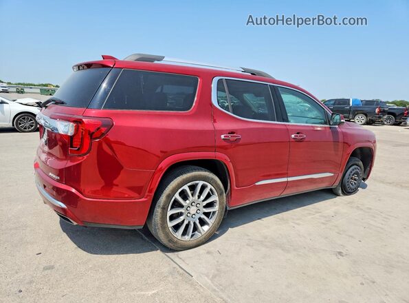 1GKKNPLS0PZ125834 2023 GMC ACADIA Red Trasero derecho