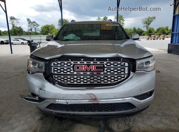 1GKKNPLS1HZ157676 2017 GMC ACADIA Серебряный Вид спереди