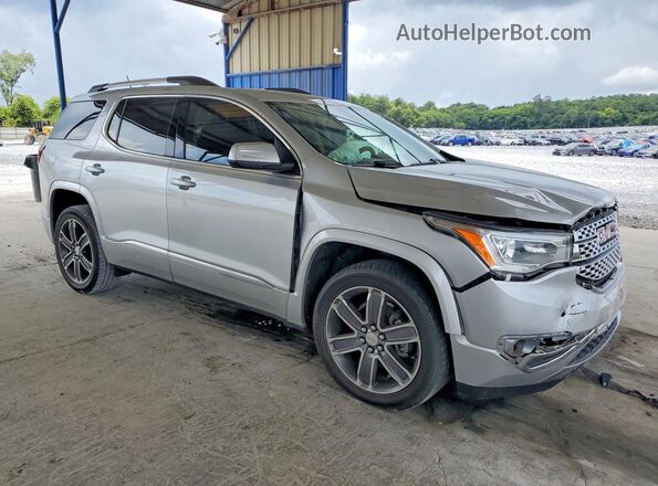 1GKKNPLS1HZ157676 2017 GMC ACADIA Серебряный Передняя правая четверть