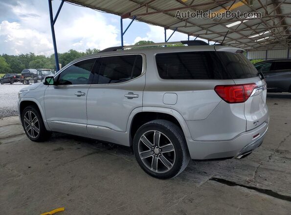 1GKKNPLS1HZ157676 2017 GMC ACADIA Серебряный Задняя левая четверть