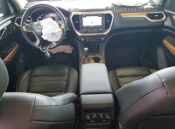 1GKKNPLS1HZ157676 2017 GMC ACADIA Серебряный Вид панели приборов