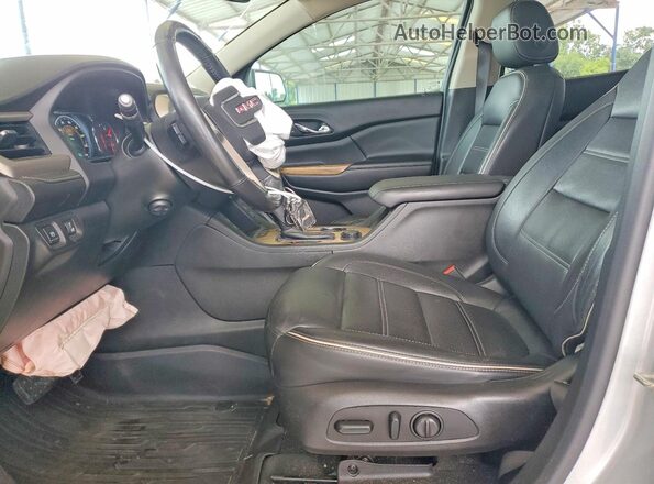 1GKKNPLS1HZ157676 2017 GMC ACADIA Серебряный Вид салона спереди