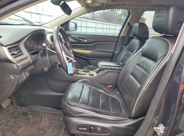 1GKKNPLS2HZ272240 2017 GMC ACADIA Серый Вид салона спереди