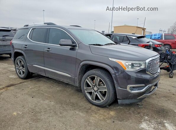 1GKKNPLS2HZ272240 2017 GMC ACADIA Серый Передняя правая четверть