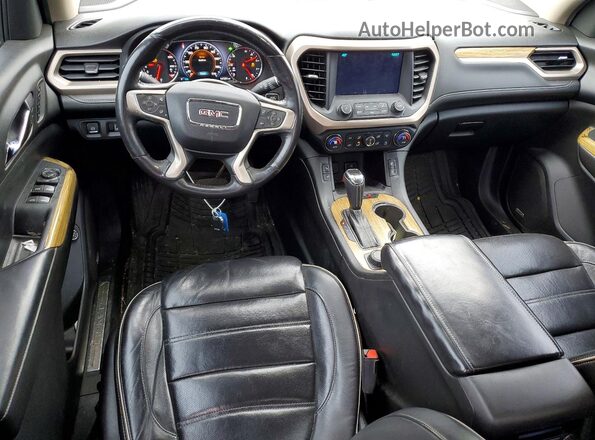 1GKKNPLS2HZ272240 2017 GMC ACADIA Серый Вид панели приборов