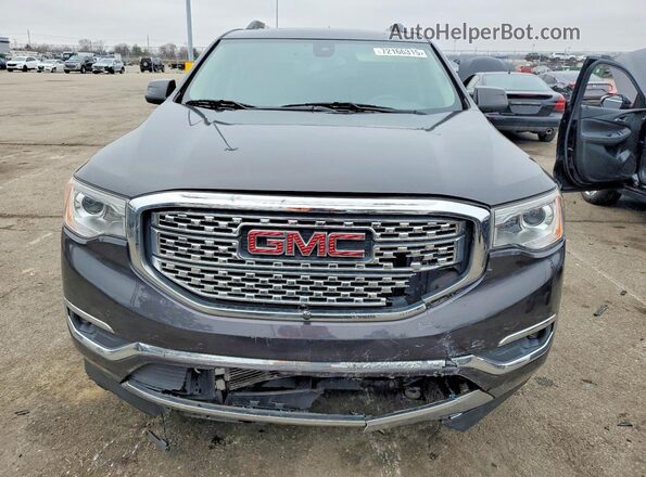 1GKKNPLS2HZ272240 2017 GMC ACADIA Серый Вид спереди