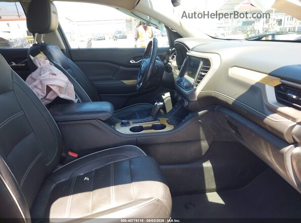 1GKKNPLS2JZ218877 2018 GMC ACADIA Maroon Front interior view