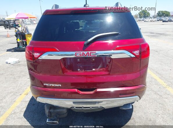 1GKKNPLS2JZ218877 2018 GMC ACADIA Maroon 