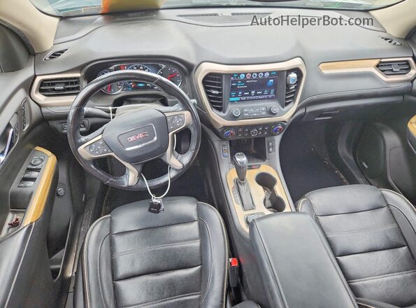 1GKKNPLS2KZ154342 2019 GMC ACADIA Black Widok deski rozdzielczej
