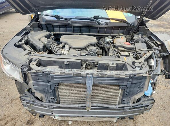 1GKKNPLS2KZ154342 2019 GMC ACADIA Black Widok komory silnika