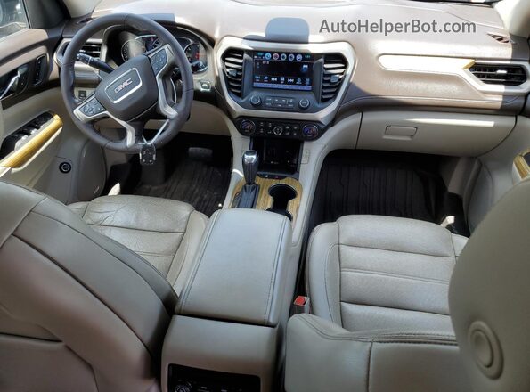 1GKKNPLS2KZ166071 2019 GMC ACADIA Black Dashboard view