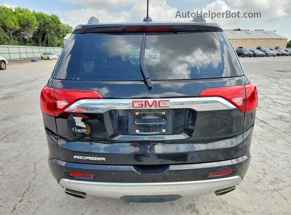 1GKKNPLS4HZ323320 2017 GMC ACADIA Black უკანა ხედი