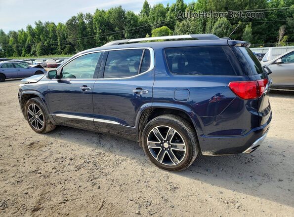 1GKKNPLS4KZ183082 2019 GMC ACADIA Blue Հետևի ձախ