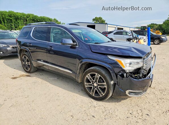 1GKKNPLS4KZ183082 2019 GMC ACADIA Blue Առջևի աջ