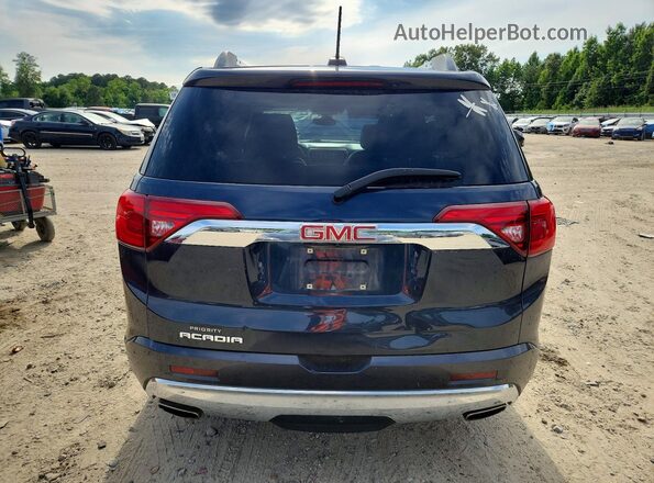 1GKKNPLS4KZ183082 2019 GMC ACADIA Blue Հետևի տեսք
