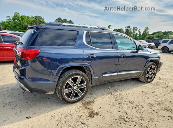1GKKNPLS4KZ183082 2019 GMC ACADIA Blue Հետևի աջ
