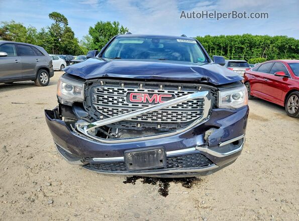1GKKNPLS4KZ183082 2019 GMC ACADIA Blue Դիմացի տեսք