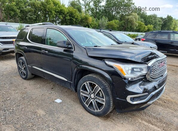 1GKKNPLS5HZ319762 2017 GMC ACADIA Black Front interior view