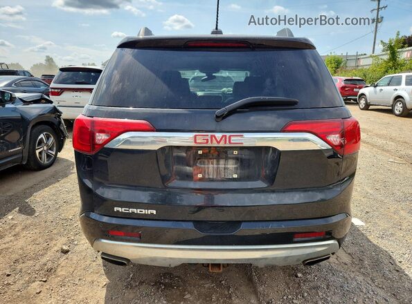 1GKKNPLS5HZ319762 2017 GMC ACADIA Black Rear seats view