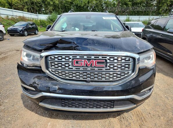1GKKNPLS5HZ319762 2017 GMC ACADIA Black Dashboard view