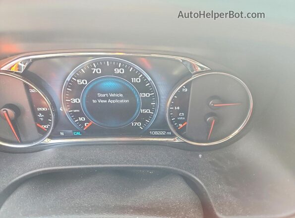 1GKKNPLS5JZ157833 2018 GMC ACADIA White ხელსაწყოთა პანელის ხედი