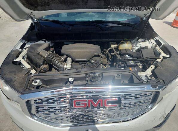 1GKKNPLS5JZ157833 2018 GMC ACADIA White უკანა სალონის ხედი
