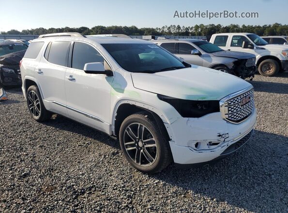 1GKKNPLS5KZ214128 2019 GMC ACADIA White წინა მარჯვენა