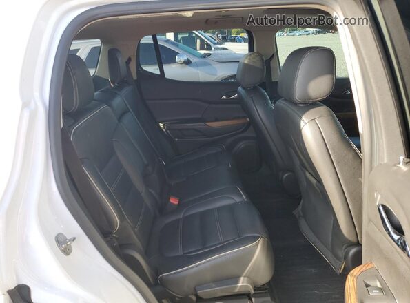 1GKKNPLS5KZ214128 2019 GMC ACADIA White უკანა სალონის ხედი