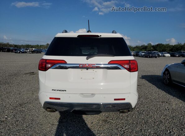 1GKKNPLS5KZ214128 2019 GMC ACADIA White უკანა ხედი
